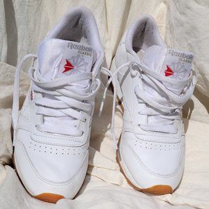 Classic White Reebok